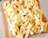 チーズとはちみつの　あまじょっぱん作り方4写真