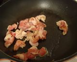 豚肉とキャベツのにんにくバター醤油パスタ作り方3写真