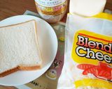 チーズとはちみつの　あまじょっぱん作り方1写真