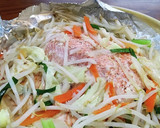 銀鮭の蒸し焼き♪作り方5写真