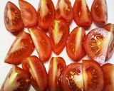 ふんわり卵とトマトの中華炒め作り方1写真