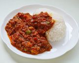 キーマカレー・大豆作り方3写真