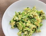 レンジで、ほうれん草入り炒り卵作り方3写真