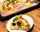 超簡単！！ピザ風ハンバーグ作り方5写真
