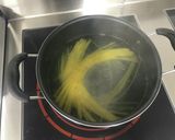 ソフトシェルクラブのペペロンチーノ作り方6写真