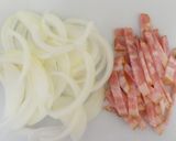 ランチに!ズッキーニでナポリタンパスタ風作り方5写真
