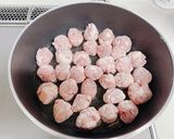 豚こまボールの南蛮漬け作り方4写真