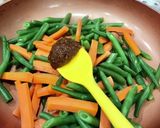 いんげんの醤油麹の旨味和え作り方3写真