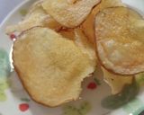 ズボラの少ない油でパリパリポテトチップス作り方13写真