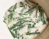 計量は匙で☆ニラ焼き(ヒラヤーチー)作り方1写真