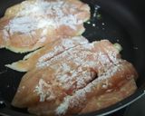 胸肉のステーキ！大葉ジェノベーゼがけ♪作り方3写真