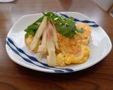 ハンペン入り卵焼き・大葉のせ作り方3写真
