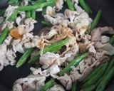 10分調理！豚こま・いんげんオイスタ炒め作り方4写真