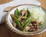 10分調理！豚こま・いんげんオイスタ炒め作り方6写真