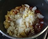 超簡単!アマランサスのトマトソースパスタ作り方2写真