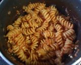 超簡単!アマランサスのトマトソースパスタ作り方3写真