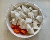 大根とニンジンの煮物作り方4写真