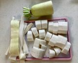 大根の皮のきんぴら作り方1写真