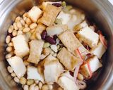 厚揚げと大豆とカニカマあんかけ作り方3写真