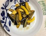コリンキーとナスの炒め物作り方12写真