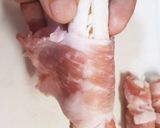 ちくわチーズを豚肉で巻いてみたよ作り方3写真