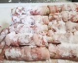 ちくわチーズを豚肉で巻いてみたよ作り方5写真