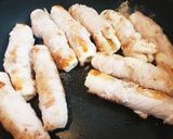 ちくわチーズを豚肉で巻いてみたよ作り方8写真