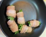 ささみの梅しそチーズ巻き作り方3写真