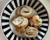 ささみの梅しそチーズ巻き作り方5写真