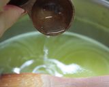 メロンたっぷりꕤふるふるムースケーキ作り方34写真