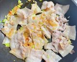 キャベツパクパク回鍋肉作り方6写真