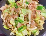 キャベツパクパク回鍋肉作り方9写真