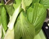 青梗菜と豆腐のそぼろ餡かけ作り方3写真