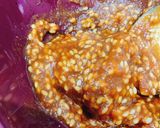 トースターで簡単！オクラのゴマ味噌焼き作り方2写真