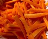 レンジで☆人参と塩昆布和え〜お弁当にも作り方1写真
