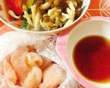 ヘルシー✨ササミとパプリカの甘酢炒め作り方1写真