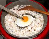カチョカバロ・チーズで★とろりんコゲ炒飯作り方3写真