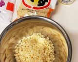 天かすと胡麻しそおにぎり・悪魔のおにぎり作り方1写真