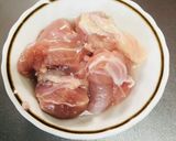 梅と大葉でサッパリ♪鶏の梅しそマヨ焼き作り方1写真