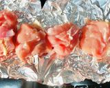 梅と大葉でサッパリ♪鶏の梅しそマヨ焼き作り方3写真