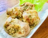 梅と大葉でサッパリ♪鶏の梅しそマヨ焼き作り方5写真