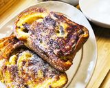 あん食パンで☆フレンチトースト作り方5写真