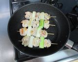 焼き鳥のたれ、フライパンで焼き鳥❤作り方4写真