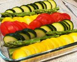 簡単★夏野菜のオーブン焼き作り方1写真