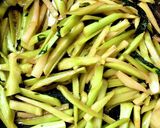 簡単副菜♪ブロッコリーの茎だけ金平作り方4写真