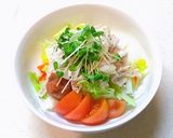 簡単!お肉しっとり冷しゃぶサラダ♪作り方15写真