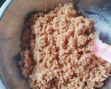マクロビ☆3層のキャラメルチョコケーキ作り方2写真