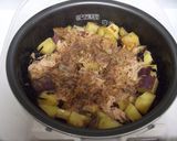 我家流さつまいもゴロッ☆秋の炊き込みご飯作り方5写真