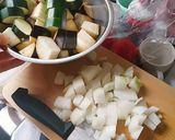 マクロビ☆絶品なすのトマト煮込み作り方1写真
