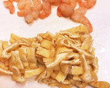 油揚げと海老の揚げワンタン作り方1写真